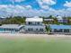 Aerial view of beachfront property with ocean view at 308 S Bay Blvd, Anna Maria, FL 34216