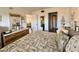 King-size bed, dresser, and access to other rooms at 4104 Catalina Dr, Bradenton, FL 34210