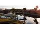 Private boat dock on a calm waterway at 4104 Catalina Dr, Bradenton, FL 34210
