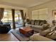 Living room with water views and comfortable seating at 4104 Catalina Dr, Bradenton, FL 34210