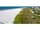 Beachfront property with dune vegetation at 4189 Roberts Point Cir, Sarasota, FL 34242