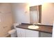 Clean bathroom with vanity and shower/tub combo at 5271 Beckham St, North Port, FL 34288