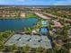 Community features pool, tennis and pickleball courts at 5762 Benevento Dr, Sarasota, FL 34238