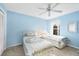 Light and airy bedroom with twin beds and ample closet space at 6001 Cedarwood Ln, Bradenton, FL 34203