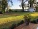 Spacious backyard with a shed and water views at 703 32Nd Street E Ct, Bradenton, FL 34208