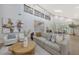 Open living room with high ceilings, hardwood floors, and ample natural light at 7800 18Th W Ave, Bradenton, FL 34209