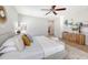 Spacious main bedroom with a king-size bed and views of the lanai at 7800 18Th W Ave, Bradenton, FL 34209