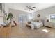 Bright main bedroom with wood flooring and access to a lanai at 7800 18Th W Ave, Bradenton, FL 34209