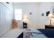 Bright bedroom with a double bed, nightstands, and plenty of closet space at 8532 Eagle Preserve Way, Sarasota, FL 34241
