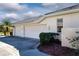 Two-car garage with automatic doors and extra storage space at 8532 Eagle Preserve Way, Sarasota, FL 34241
