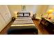 Bright bedroom with a double bed, and plenty of closet space at 11485 Oakhurst Rd # 200-220, Largo, FL 33774