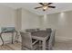 Coastal-themed dining room with a large table and wicker chairs at 13479 Newport Ave, Port Charlotte, FL 33981