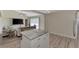 Open kitchen with island, looking into living room at 13479 Newport Ave, Port Charlotte, FL 33981