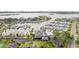 Expansive marina with numerous boat slips and a community clubhouse at 312 Yacht Harbor Dr, Osprey, FL 34229