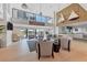 Spacious clubhouse with comfortable seating and high ceilings at 312 Yacht Harbor Dr, Osprey, FL 34229