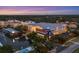 An aerial view of a large marina and boat storage facility at 312 Yacht Harbor Dr, Osprey, FL 34229