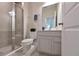 Modern bathroom with shower, toilet and vanity at 6107 116Th E Ave, Parrish, FL 34219