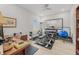 Home gym with various exercise equipment at 8843 Wild Dunes Dr, Sarasota, FL 34241