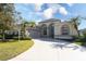 Curved driveway and two-car garage at 11116 Marigold Dr, Lakewood Ranch, FL 34202