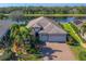 Aerial view of a beautiful home community with lakefront properties at 12035 Aster Ave, Bradenton, FL 34212