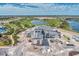 Aerial view of clubhouse nearing completion at 15603 Derna Ter, Bradenton, FL 34211