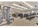 Spacious fitness center with a variety of equipment for strength and cardio training at 15603 Derna Ter, Bradenton, FL 34211