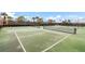 Newly resurfaced pickleball courts at 23964 Skyflower Ct, Venice, FL 34293