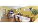 Bright dining area adjacent to the living room and kitchen at 4107 11Th E St, Bradenton, FL 34208