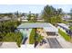 Aerial view of a house with a pool at 426 62Nd St, Holmes Beach, FL 34217