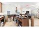 Kitchen with island and partial view of living room at 426 62Nd St, Holmes Beach, FL 34217