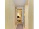 Home hallway with access to bedrooms at 5619 Bayshore Rd # 365, Palmetto, FL 34221