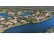 Luxury homes situated along a picturesque waterfront at 6922 Langley Pl, University Park, FL 34201