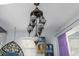 Multi-light bohemian-style chandelier at 719 Wood Ln, Sarasota, FL 34237