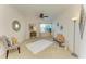 Spacious bedroom with carpeted floor and large window at 7830 34Th W Ave # 102, Bradenton, FL 34209