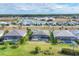 Aerial view showcasing a neighborhood of luxury homes at 7940 Redonda Loop, Bradenton, FL 34202