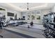 Modern fitness center featuring treadmills, weight machines, and rowing machine at 7940 Redonda Loop, Bradenton, FL 34202
