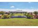 Park gazebo with picnic table, surrounded by landscaping at 7940 Redonda Loop, Bradenton, FL 34202