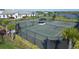 Two well-maintained tennis courts at 7940 Redonda Loop, Bradenton, FL 34202
