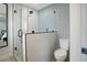 Clean bathroom with walk-in shower and stylish tile at 1205 29Th W St, Bradenton, FL 34205