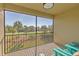 Relaxing screened balcony overlooking a golf course at 13816 Messina Loop # 203, Bradenton, FL 34211