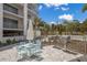 Outdoor grilling area with tables and seating for gatherings at 1703 N Tamiami Trl # 210, Sarasota, FL 34234