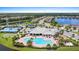 Resort-style amenities including pool, tennis, and clubhouse at 17335 Polo Trl, Bradenton, FL 34211