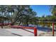 Private boat ramp providing convenient water access at 1825 Twin Rivers Trl, Parrish, FL 34219