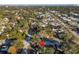 Bird's-eye view of the house and surrounding neighborhood at 1900 20Th N Ave, St Petersburg, FL 33713