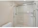 Bathroom with shower stall and toilet at 2251 Jessie Harbor Dr # 2101, Osprey, FL 34229