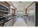 Modern kitchen with stainless steel appliances and granite counters at 2251 Jessie Harbor Dr # 2101, Osprey, FL 34229