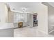 Condo office area with built-in desk and shelving at 2251 Jessie Harbor Dr # 2101, Osprey, FL 34229