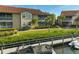 Covered boat slip and walkway access to the canal at 2251 Jessie Harbor Dr # 2101, Osprey, FL 34229