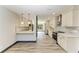 Updated kitchen featuring modern appliances, stone countertops, and ample cabinet space at 2435 Sumatran Way # 35, Clearwater, FL 33763