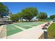 Outdoor shuffleboard courts with benches at 2435 Sumatran Way # 35, Clearwater, FL 33763
